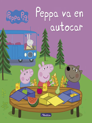 cover image of Peppa va en autocar